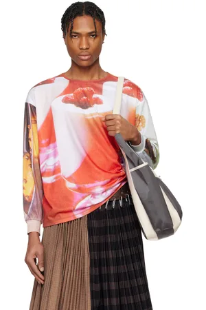 Chopova Lowena SSENSE Exclusive Multicolor Oversized Jersey Dessert T-shirt