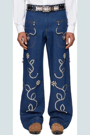 Chopova Lowena Blue Moppy Charm Jeans