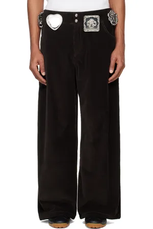 Chopova Lowena Green Beam Trousers