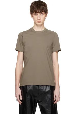 Rick Owens Gray Hollywood Short Level T-shirt
