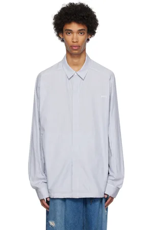JUUN.J Blue Striped Shirt