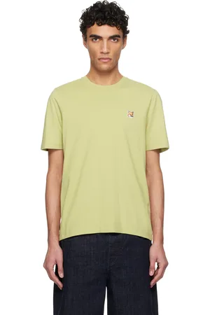 Maison Kitsuné Green Fox Head Patch Regular T-shirt