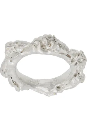 OUR LEGACY Silver Oyster Petite Ring