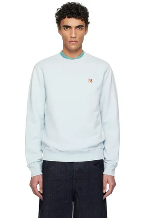 Maison Kitsuné Blue Fox Head Patch Regular Sweatshirt