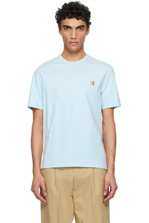 Maison Kitsuné Blue Fox Head Patch Regular T-shirt