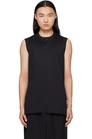 Y-3 Black 3-Stripes Tank Top