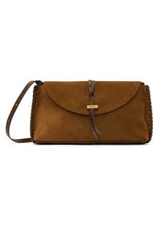 Isabel Marant Tan Silao Clutch Bag