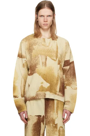 Issey Miyake Brown Wind Walk T-shirt