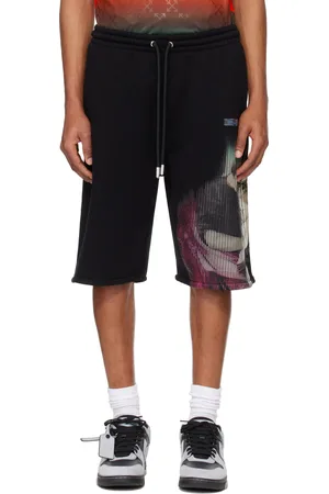 OFF-WHITE Black Col S. Matthew Skate Shorts