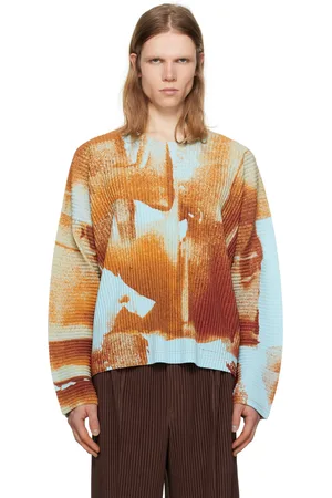 Issey Miyake Orange Wind Walk T-shirt