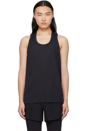 Y-3 Black Sleeveless Tank Top