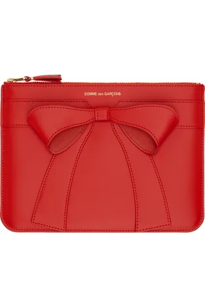 Comme des Garçons Red Big Bow Pouch