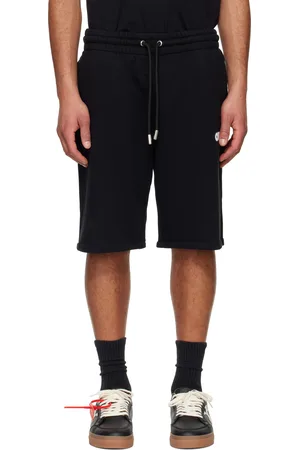 OFF-WHITE Black Spray Arrow Sweat Shorts