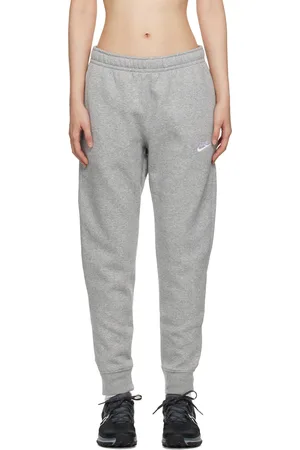 Nike Gray Embroidered Lounge Pants