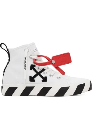 OFF-WHITE White Vulcanized Sneakers