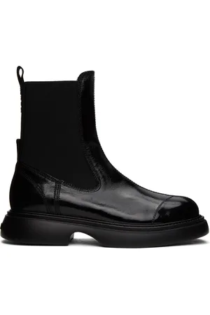 Ganni Black Everyday Mid Chelsea Boots