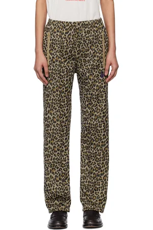 Pins & Needles Brown Jacquard Track Pants