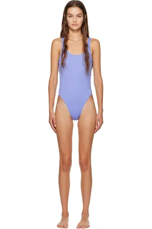 Sporty & Rich Blue Carla Swimsuit