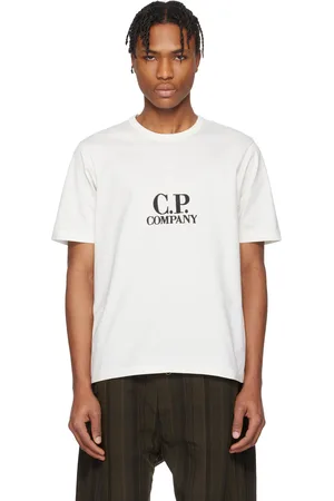 C.P. Company Off-White 30/2 Mercerized Jersey Twisted British Sailor T-shirt