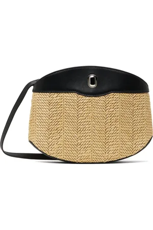 SAVETTE Black Tondo Crossbody Bag