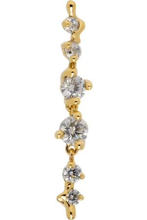 Maria Black Gold Arctic Medium Single Earring