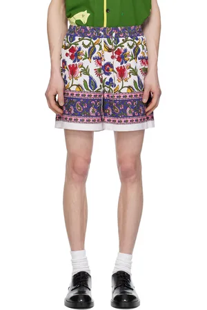 HARAGO Multicolor Printed Floral Shorts