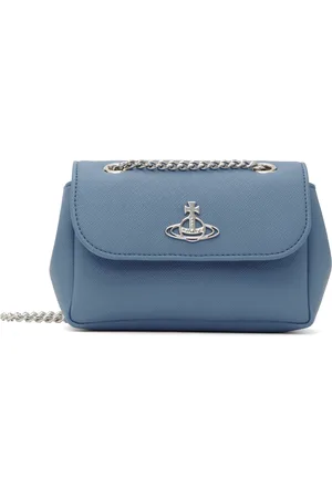 Vivienne Westwood Blue Small Chain Bag