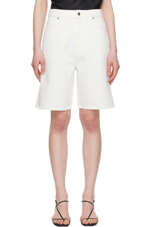 Loulou de Saison Off-White Isu Denim Shorts
