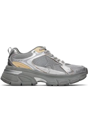 Golden Goose Silver Lightstar Sneakers