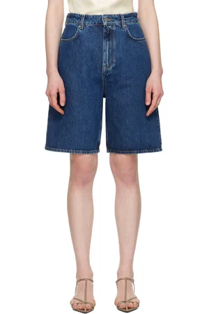 Loulou de Saison Blue Isu Denim Shorts