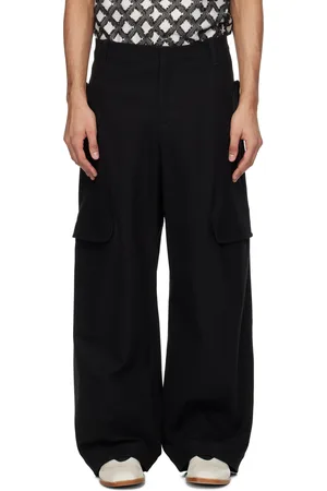 SAGE NATION Black Index Cargo Pants