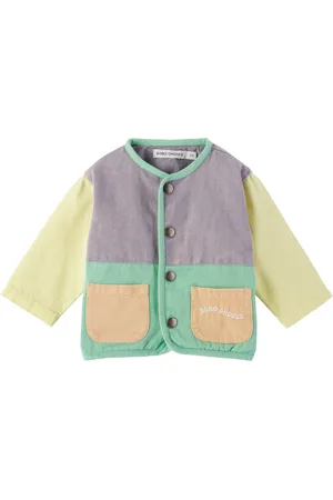 Bobo Choses Baby Multicolor Color Block Woven Jacket