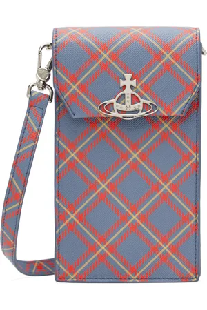 Vivienne Westwood Blue & Orange Phone Pouch