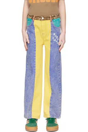 Bobo Choses Kids Multicolor Color Block Jeans