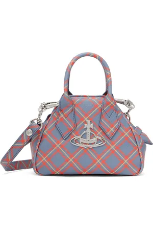 Vivienne Westwood Blue & Orange Mini Yasmine Bag