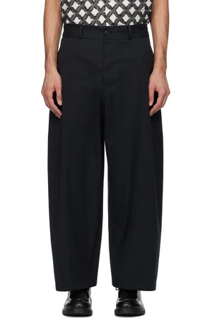 SAGE NATION Black Welt Trousers