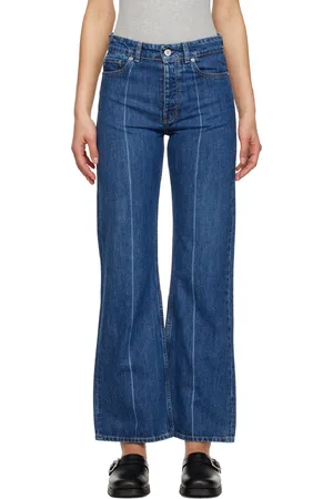 OUR LEGACY Blue Crease Jeans
