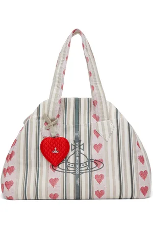 Vivienne Westwood Beige Large Archive Yasmine Hand Bag