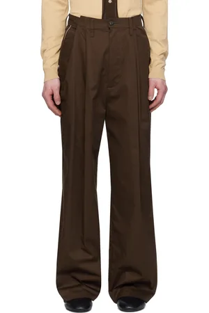 Camiel Fortgens Brown Suit Trousers