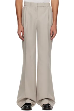 COPERNI Beige Wide Leg Tailored Trousers