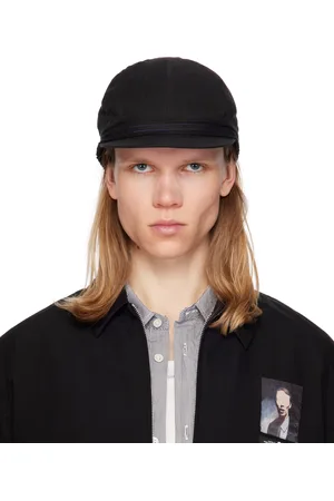 UNDERCOVER Black Linen Cap