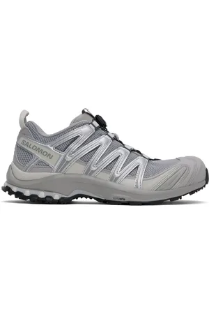 Salomon Gray & Silver XA PRO 3D Sneakers