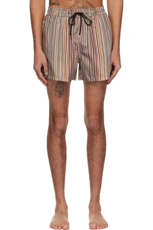 Paul Smith Multicolor Signature Stripe Swim Shorts