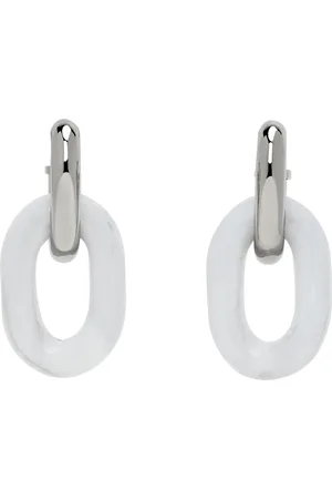 Paco rabanne Silver Chain Drop Earrings
