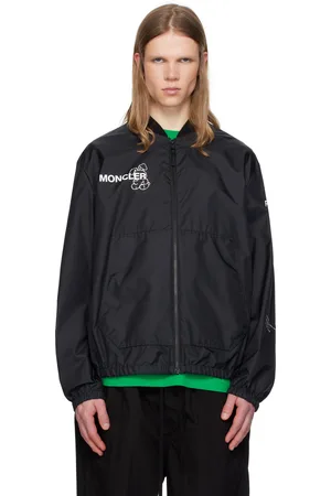 Moncler 7 Moncler FRGMT Hiroshi Fujiwara Black Ostria Bomber Jacket