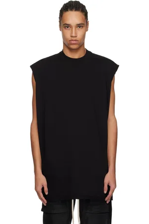 Rick Owens Black Hollywood Tarp T-shirt