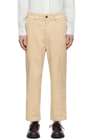 Camiel Fortgens Beige Slack Trousers