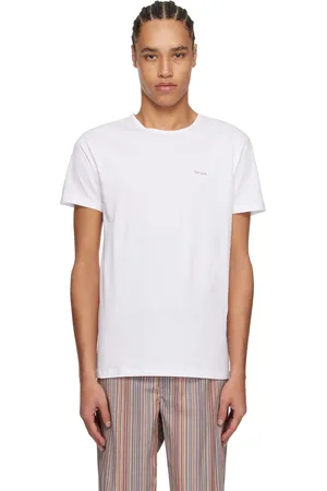 Paul Smith Five-Pack White Organic Cotton Lounge T-shirts