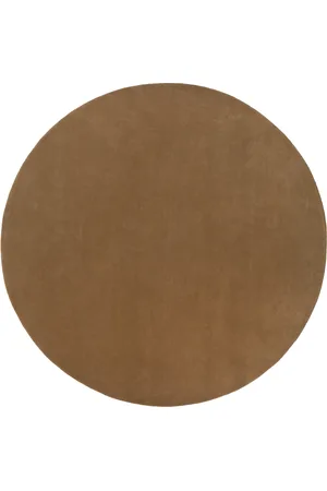 Ferm Living Tan Stille Tufted Round Rug