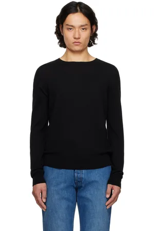 The Row Black Rowley Sweater